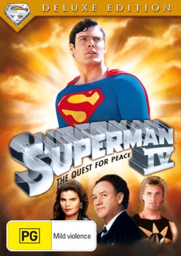 Glen Innes NSW, Superman 4 - Quest For Peace, The, Movie, Action/Adventure, DVD