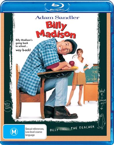 Glen Innes NSW, Billy Madison, Movie, Comedy, Blu Ray