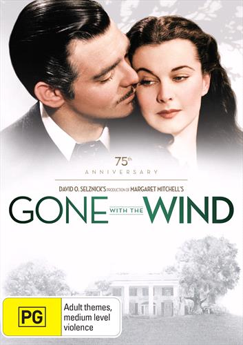Glen Innes NSW, Gone With The Wind, Movie, Drama, DVD