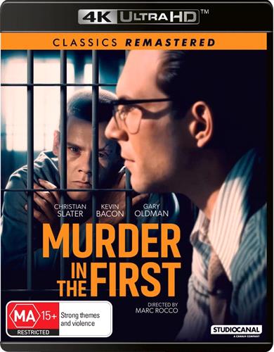 Glen Innes NSW, Murder In The First, Movie, Thriller, Blu Ray
