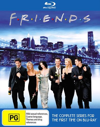 Glen Innes NSW, Friends - The Complete Series, TV, Comedy, Blu Ray