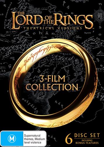 Glen Innes NSW, Lord Of The Rings Trilogy, The, Movie, Action/Adventure, DVD