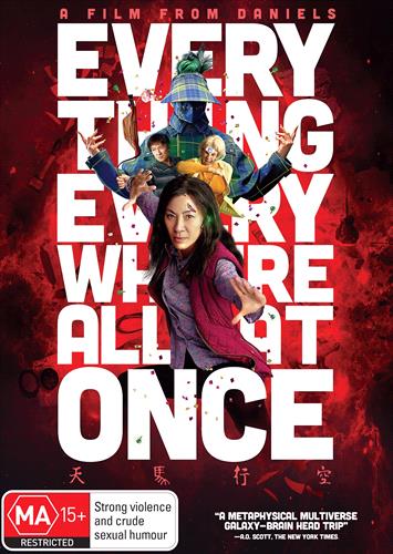 Glen Innes NSW, Everything Everywhere All At Once, Movie, Horror/Sci-Fi, DVD