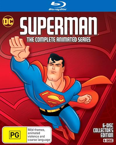 Glen Innes NSW, Superman - Complete Animated Series, The, TV, Action/Adventure, Blu Ray