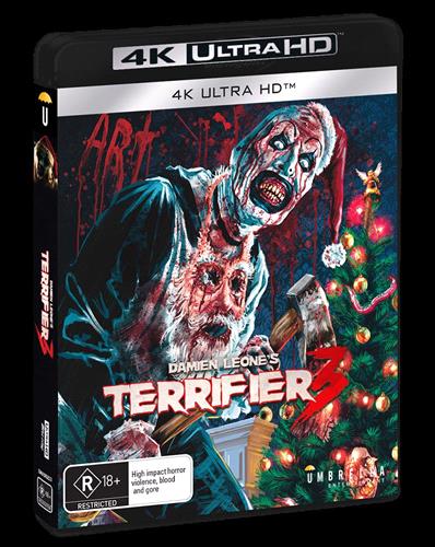 Glen Innes NSW, Terrifier 3, Movie, Horror/Sci-Fi, Blu Ray