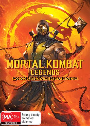 Glen Innes NSW, Mortal Kombat - Scorpion's Revenge, Movie, Action/Adventure, DVD