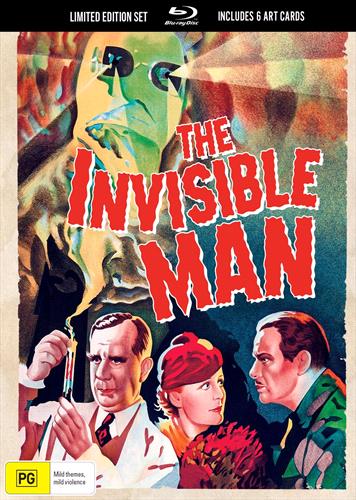 Glen Innes NSW, Invisible Man, The, Movie, Horror/Sci-Fi, Blu Ray