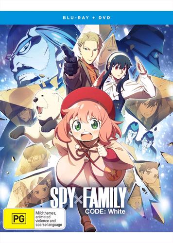 Glen Innes NSW, Spy X Family Code - White, Movie, Action/Adventure, Blu Ray