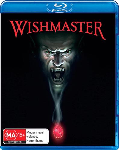 Glen Innes NSW, Wishmaster, Movie, Horror/Sci-Fi, Blu Ray