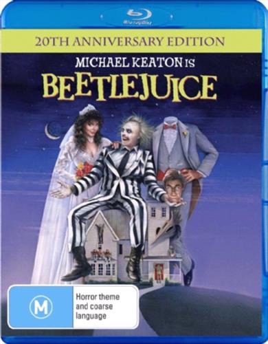 Glen Innes NSW, Beetlejuice , Movie, Comedy, Blu Ray