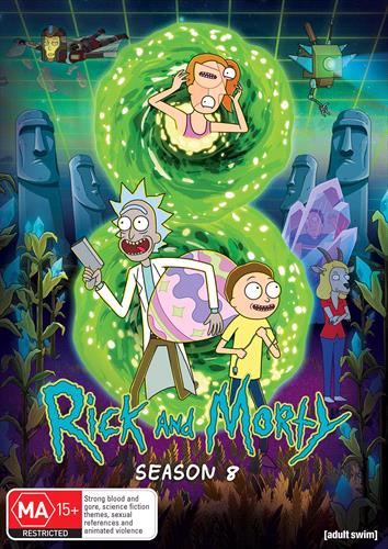 Glen Innes NSW, Rick And Morty, TV, Comedy, DVD