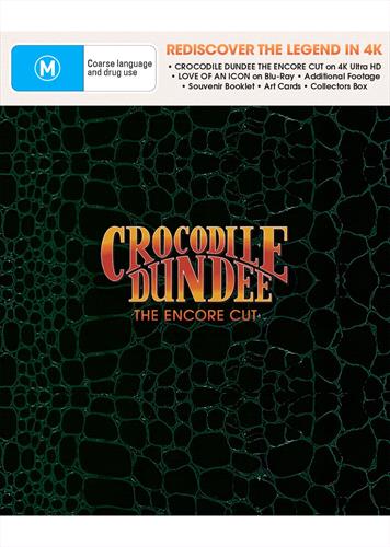 Glen Innes NSW, Crocodile Dundee - Encore Cut, The, Movie, Action/Adventure, Blu Ray