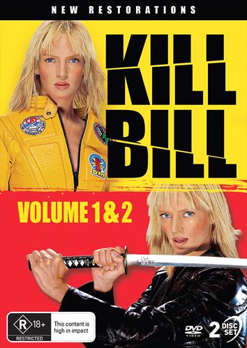 Glen Innes NSW, Kill Bill, Movie, Action/Adventure, DVD