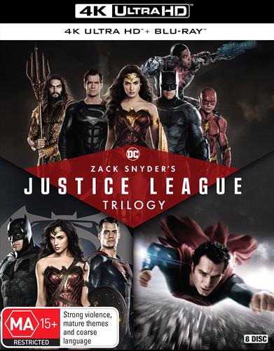 Glen Innes NSW, Zack Snyder's - Justice League, Movie, Action/Adventure, Blu Ray