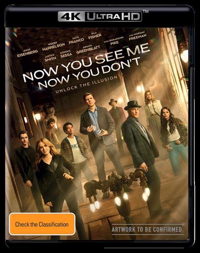Glen Innes NSW, Now You See Me, Now You Don't, Movie, Thriller, Blu Ray