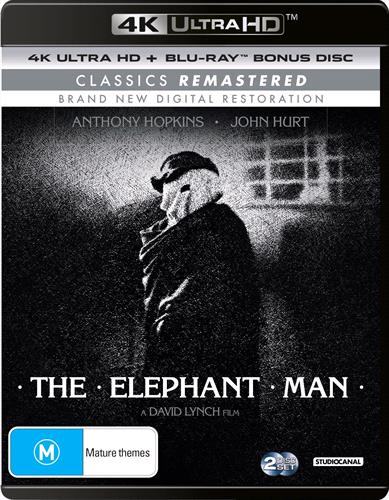 Glen Innes NSW, Elephant Man, The, Movie, Drama, Blu Ray