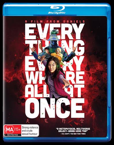Glen Innes NSW, Everything Everywhere All At Once, Movie, Horror/Sci-Fi, Blu Ray