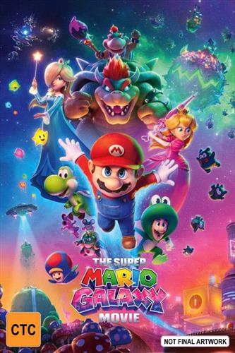 Glen Innes NSW, Super Mario Galaxy Movie, The, Movie, Children & Family, DVD