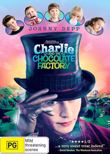 Glen Innes NSW, Charlie And The Chocolate Factory, Movie, Children & Family, DVD