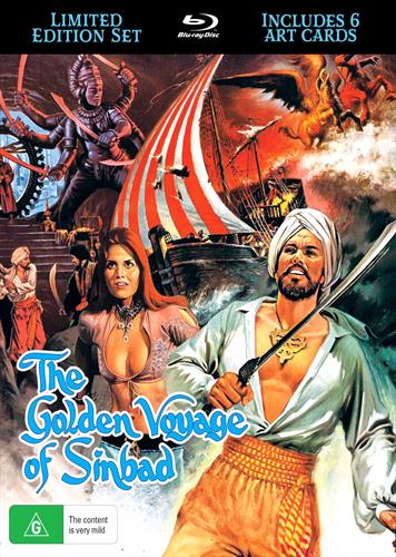 Glen Innes NSW, Golden Voyage Of Sinbad, The, Movie, Action/Adventure, Blu Ray