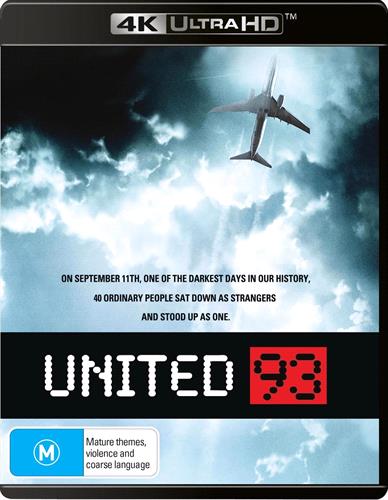 Glen Innes NSW, United 93, Movie, Drama, Blu Ray