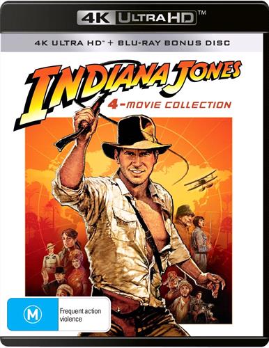 Glen Innes NSW, Indiana Jones, Movie, Action/Adventure, Blu Ray