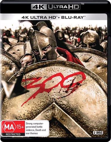 Glen Innes NSW, 300, Movie, Action/Adventure, Blu Ray