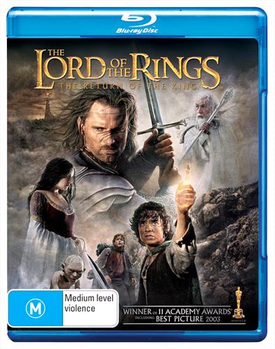Glen Innes NSW, Lord Of The Rings, The - The Return Of The King, Movie, Action/Adventure, Blu Ray