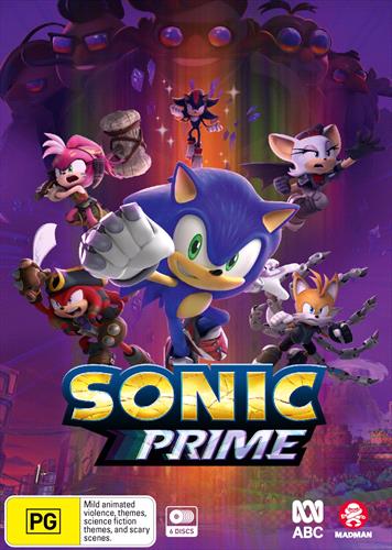 Glen Innes NSW, Sonic Prime, TV, Action/Adventure, DVD