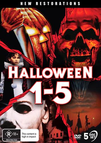 Glen Innes NSW, Halloween I-V, Movie, Horror/Sci-Fi, DVD
