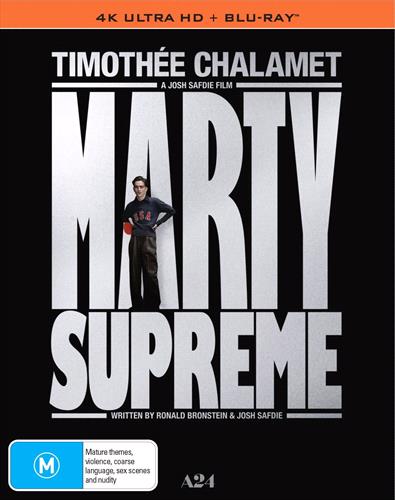 Glen Innes NSW, Marty Supreme, Movie, Drama, Blu Ray