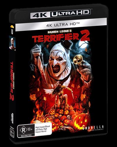 Glen Innes NSW, Terrifier 2, Movie, Horror/Sci-Fi, Blu Ray