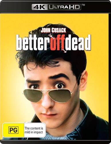 Glen Innes NSW, Better Off Dead, Movie, Comedy, Blu Ray