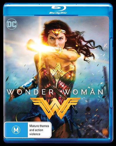 Glen Innes NSW, Wonder Woman, Movie, Action/Adventure, Blu Ray