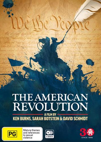 Glen Innes NSW, Ken Burns' The American Revolution, Movie, Special Interest, DVD
