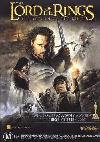 Glen Innes NSW, Lord Of The Rings, The - The Return Of The King, Movie, Action/Adventure, DVD