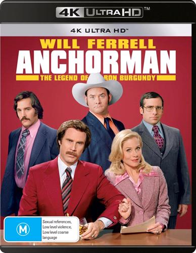 Glen Innes NSW, Anchorman - Legend Of Ron Burgundy, The, Movie, Comedy, Blu Ray