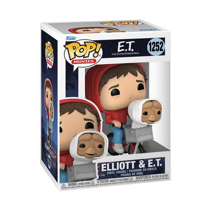 E.T. the Extra-Terrestrial – Elliot & E.T. in Bike Basket Pop! Vinyl