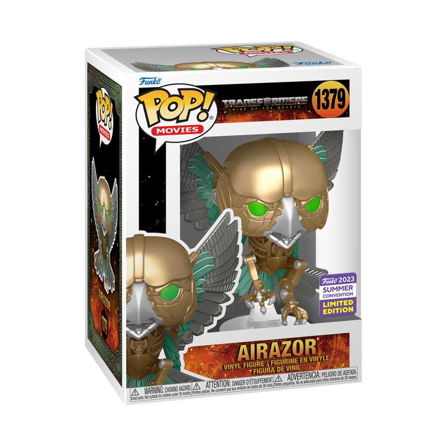 Transformers: Rise of the Beasts (2023) - Airazor SDCC 2023 Pop! Vinyl