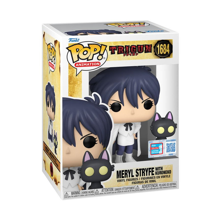 Trigun - Meryl Stryfe with Kuroneko NYCC 2024 Exclusive Pop! Vinyl [RS]