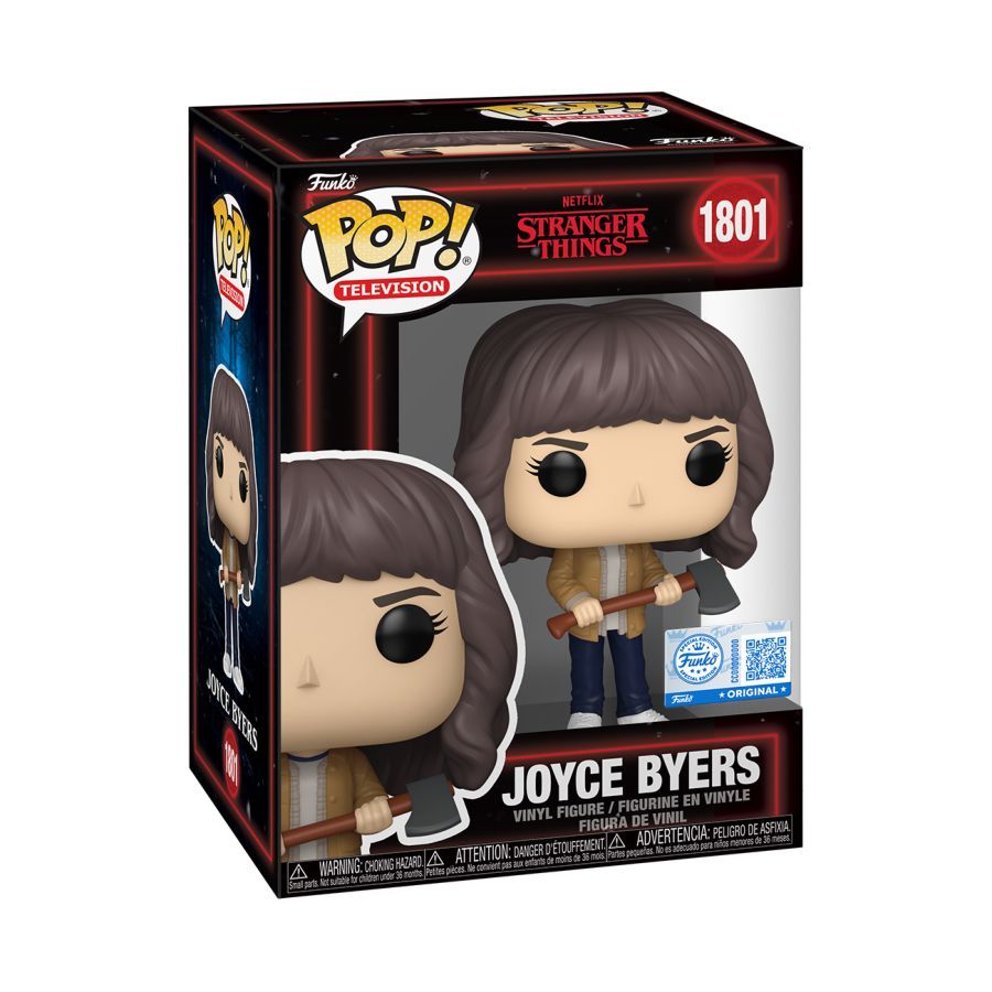 Stranger Things – Joyce Byers with Axe US Exclusive Pop! Vinyl