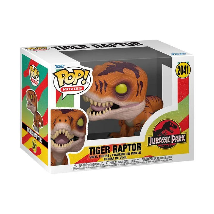 Jurassic Park – Tiger Raptor Pop! Vinyl