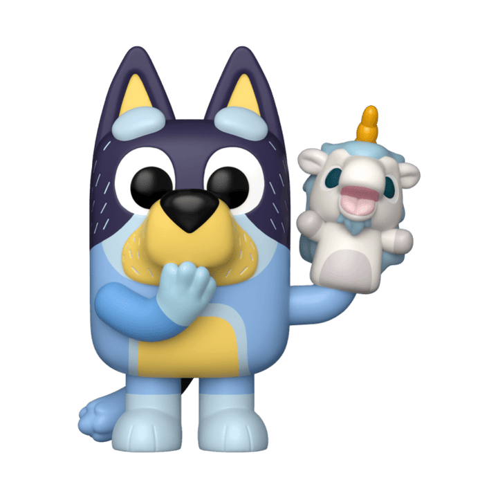 Bluey – Bandit with Unicorse Pop! Vinyl