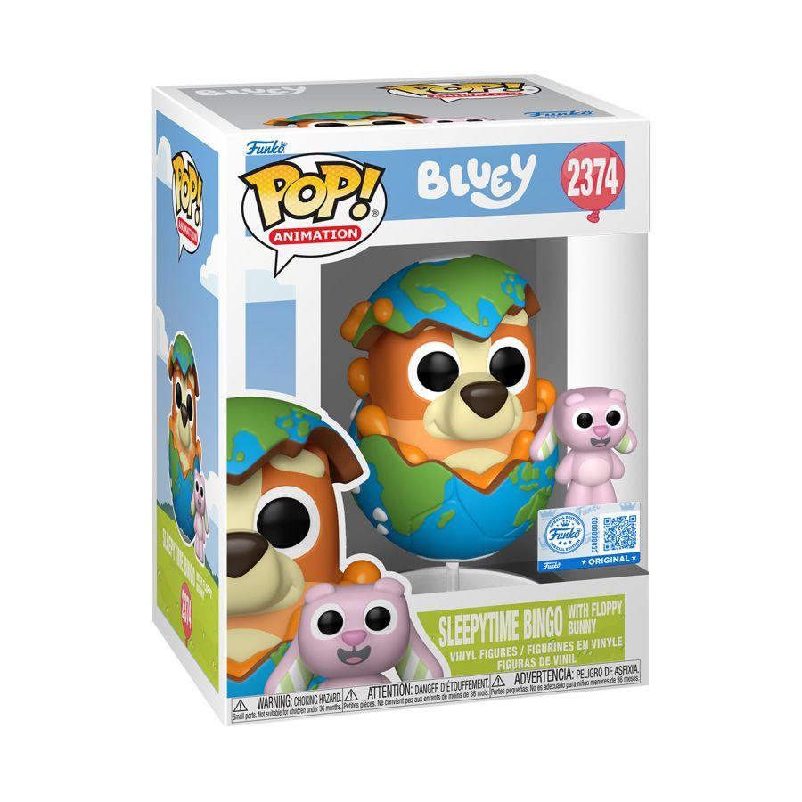 Bluey – Sleepytime Bingo with Floppy Bunny Pop! Vinyl