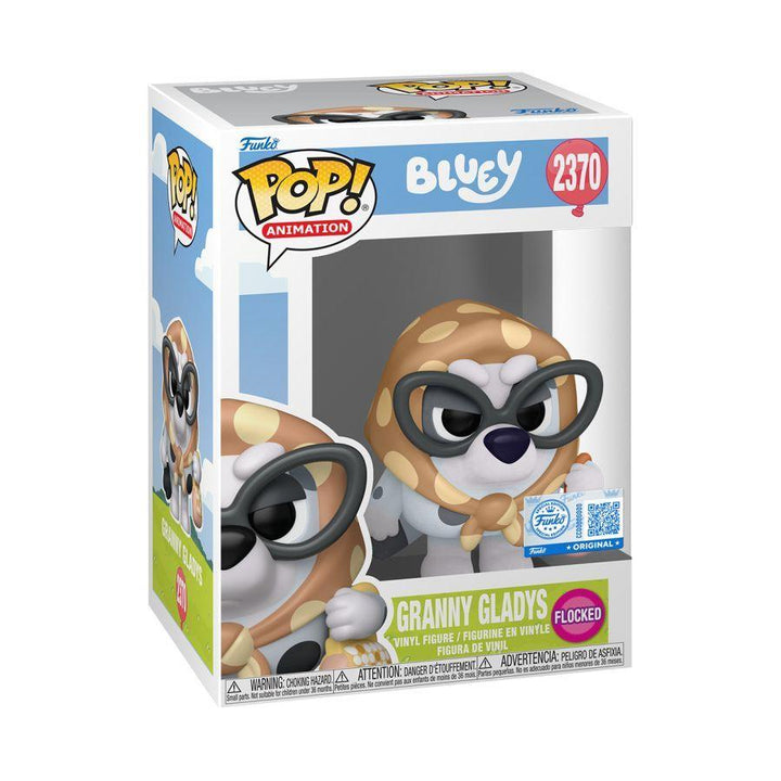 Bluey – Granny Gladys Flocked Pop! Vinyl