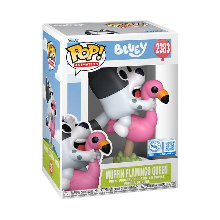 Bluey – Muffin Flamingo Queen Pop! Vinyl
