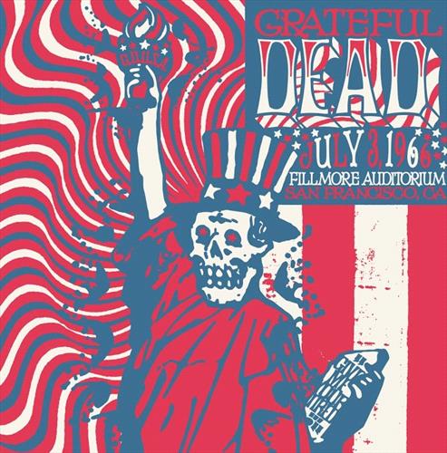 Glen Innes, NSW, Fillmore Auditorium, San Francisco, Ca, 7/3/66, Music, CD, Inertia Music, Jul26, RBDO 2171, Grateful Dead, Rock
