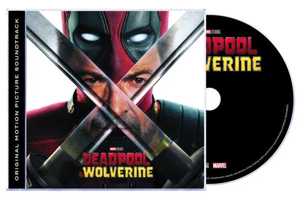 Glen Innes, NSW, Deadpool & Wolverine , Music, CD, Universal Music, Aug24, HOLLYWOOD, Various Artists, Soundtracks