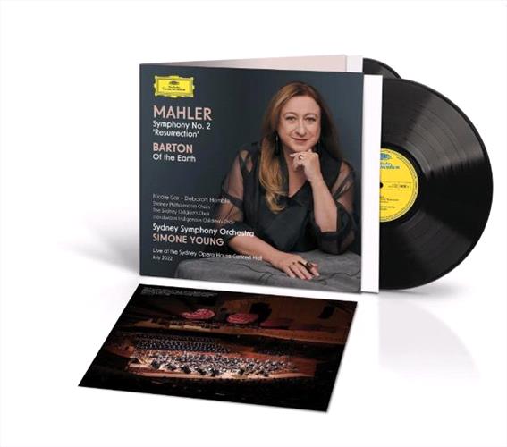 Glen Innes, NSW, Mahler: Symphony No. 2; Barton: Of The Earth, Music, Vinyl 12", Universal Music, Feb25, DECCA AUSTRALIA, Sydney Symphony Orchestra, Simone Young, Classical Music