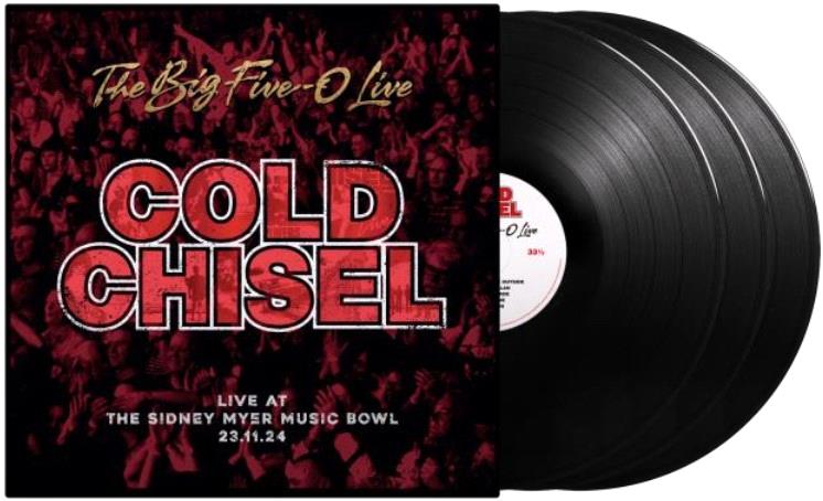 Glen Innes, NSW, The Big Five-0 Live, Music, Vinyl LP, Universal Music, Aug25, COLD CHISEL MUSIC, Cold Chisel, Rock